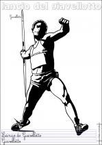 coloriage-lancer-javelot-1