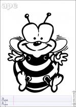 coloriage-abeille-1